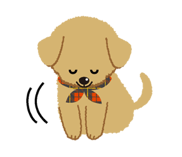 a cute little dog sticker #3768938