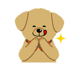 a cute little dog sticker #3768941