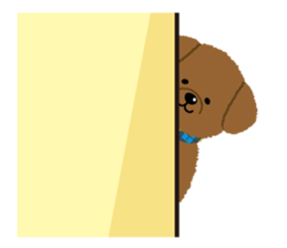 a cute little dog sticker #3768953