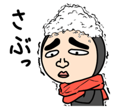 Middle-aged man with wearing tights 2 sticker #3769308