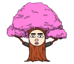 Middle-aged man with wearing tights 2 sticker #3769324