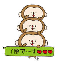 Monkey stickers vol.1 sticker #3769427