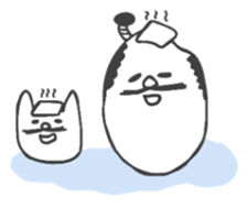 The Samurai is made of rice. sticker #3769969