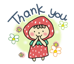 Ichigo Chan and friend.(Eng) sticker #3770153