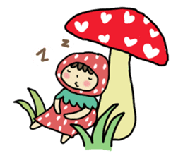 Ichigo Chan and friend.(Eng) sticker #3770164