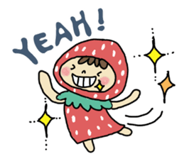 Ichigo Chan and friend.(Eng) sticker #3770167