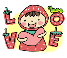 Ichigo Chan and friend.(Eng) sticker #3770168