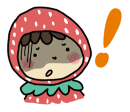 Ichigo Chan and friend.(Eng) sticker #3770179
