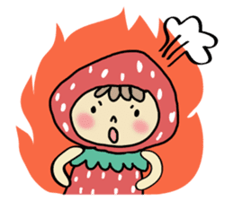 Ichigo Chan and friend.(Eng) sticker #3770180