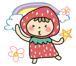 Ichigo Chan and friend.(Eng) sticker #3770187