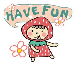 Ichigo Chan and friend.(Eng) sticker #3770189