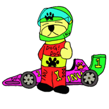 KAMIKAZE ARCHIVES mascotte 3rd season sticker #3770476