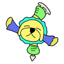 KAMIKAZE ARCHIVES mascotte 3rd season sticker #3770490