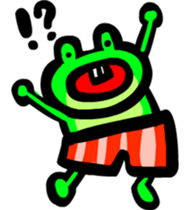 Dekapan frog sticker #3770959