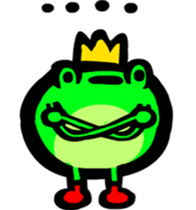 Dekapan frog sticker #3770980