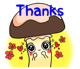 mushroom friends sticker #3771108