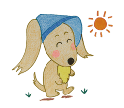 Dachs Chiffon sticker #3771672