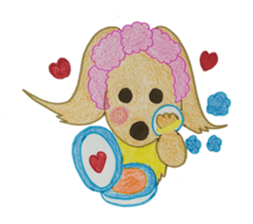 Dachs Chiffon sticker #3771684