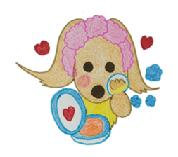 Dachs Chiffon sticker #3771684