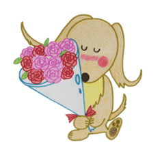 Dachs Chiffon sticker #3771685