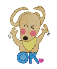 Dachs Chiffon sticker #3771691