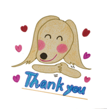 Dachs Chiffon sticker #3771692