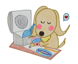 Dachs Chiffon sticker #3771694