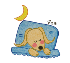 Dachs Chiffon sticker #3771701