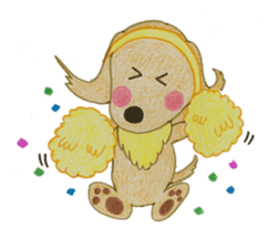 Dachs Chiffon sticker #3771702