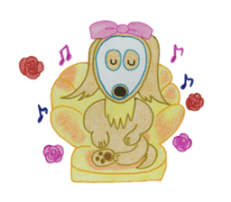 Dachs Chiffon sticker #3771704