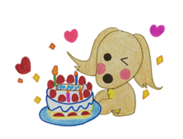 Dachs Chiffon sticker #3771705