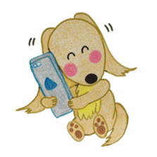 Dachs Chiffon sticker #3771710