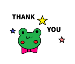 Frog "keron" sticker #3772023