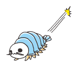 Go it! Mr. isopod sticker #3772075