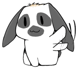 Mommam the Dograbbit sticker #3772449