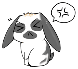 Mommam the Dograbbit sticker #3772474