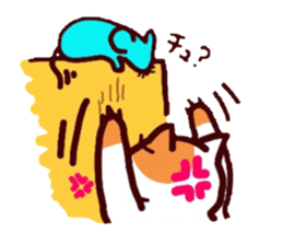 The cat and mouse sticker #3772643