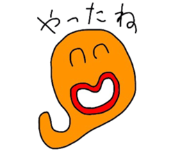 one point face sticker #3772689