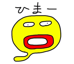 one point face sticker #3772697