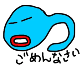 one point face sticker #3772707