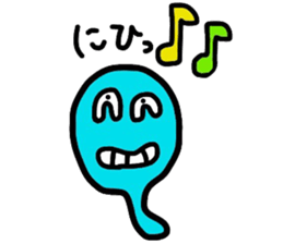 one point face sticker #3772713