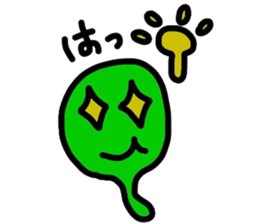 one point face sticker #3772720