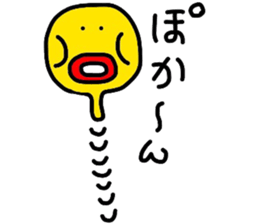 one point face sticker #3772722