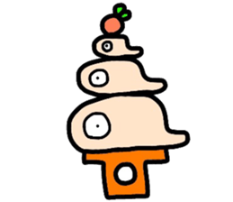 one point face sticker #3772724