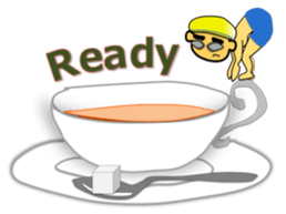 Tea Adviser AKIRA kawaii Stickers sticker #3772755