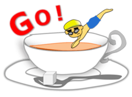 Tea Adviser AKIRA kawaii Stickers sticker #3772756