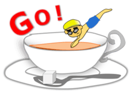 Tea Adviser AKIRA kawaii Stickers sticker #3772756