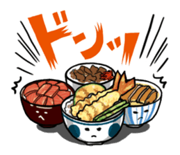 Japanese food stickers sticker #3772836