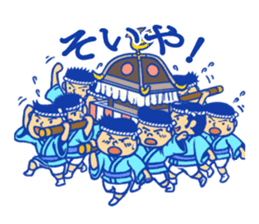 Mikoshi festival sticker of Tokyo sticker #3773487