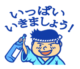 Mikoshi festival sticker of Tokyo sticker #3773498